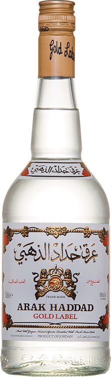 Arak Haddad Gold Label 750 mL - BuyArak.Com